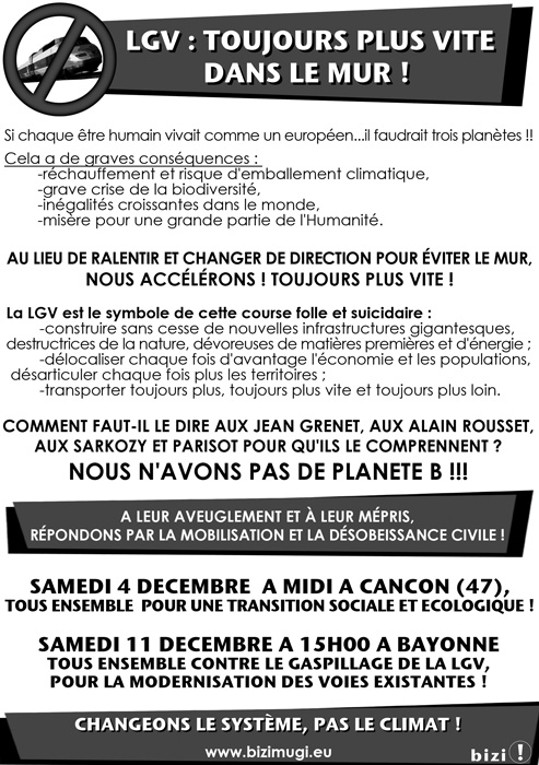 tract LGV fr