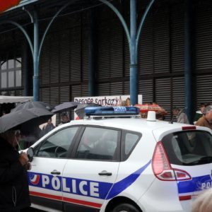 Arrivée de la police